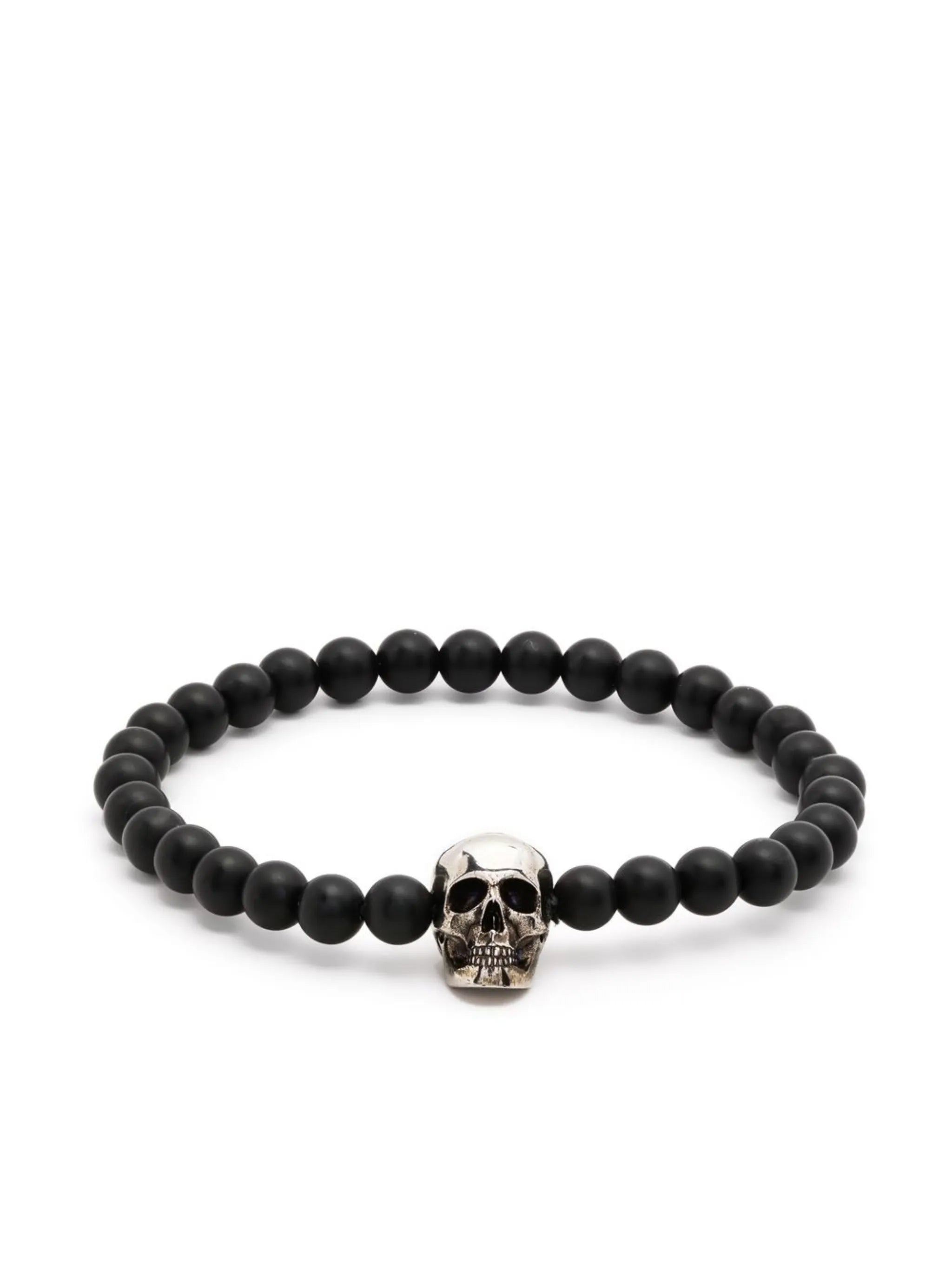 Skull Beaded Bracelet - 1