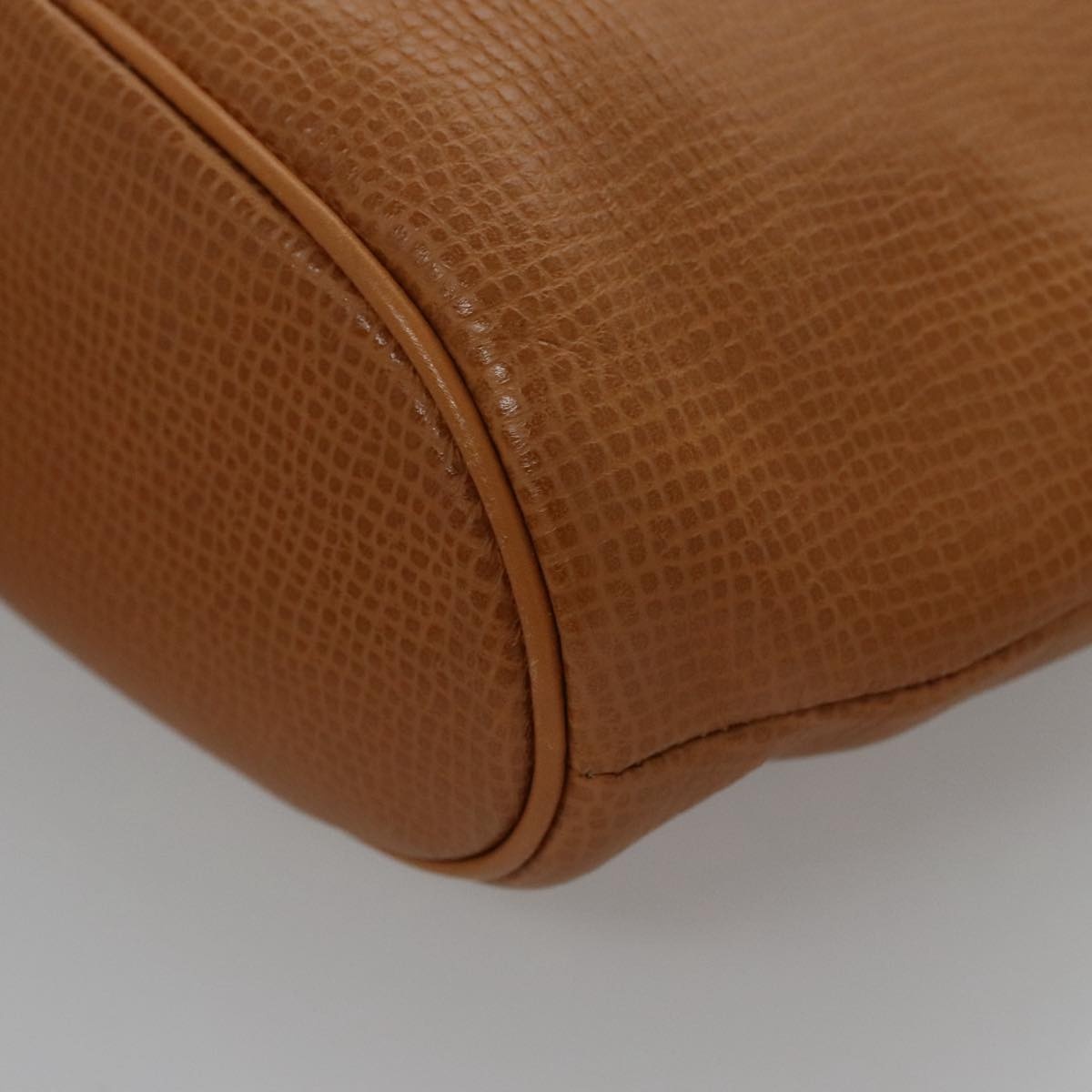 DIOR Hand Bag Leather Brown Gold - 13