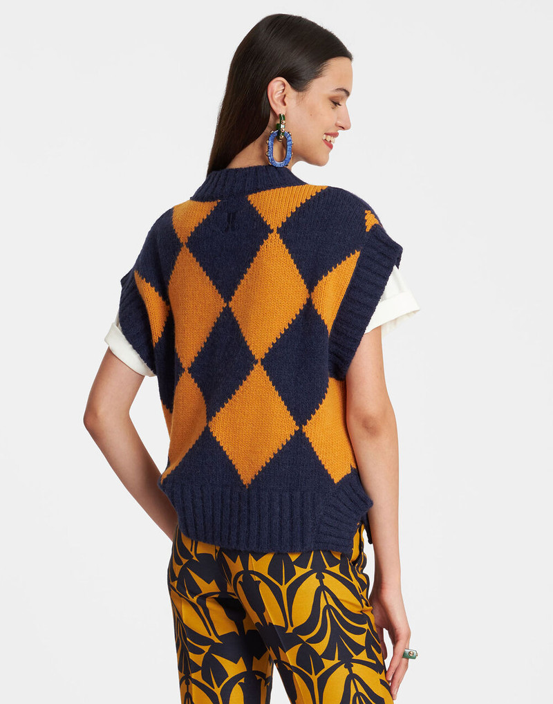 Argyle Gilet 5