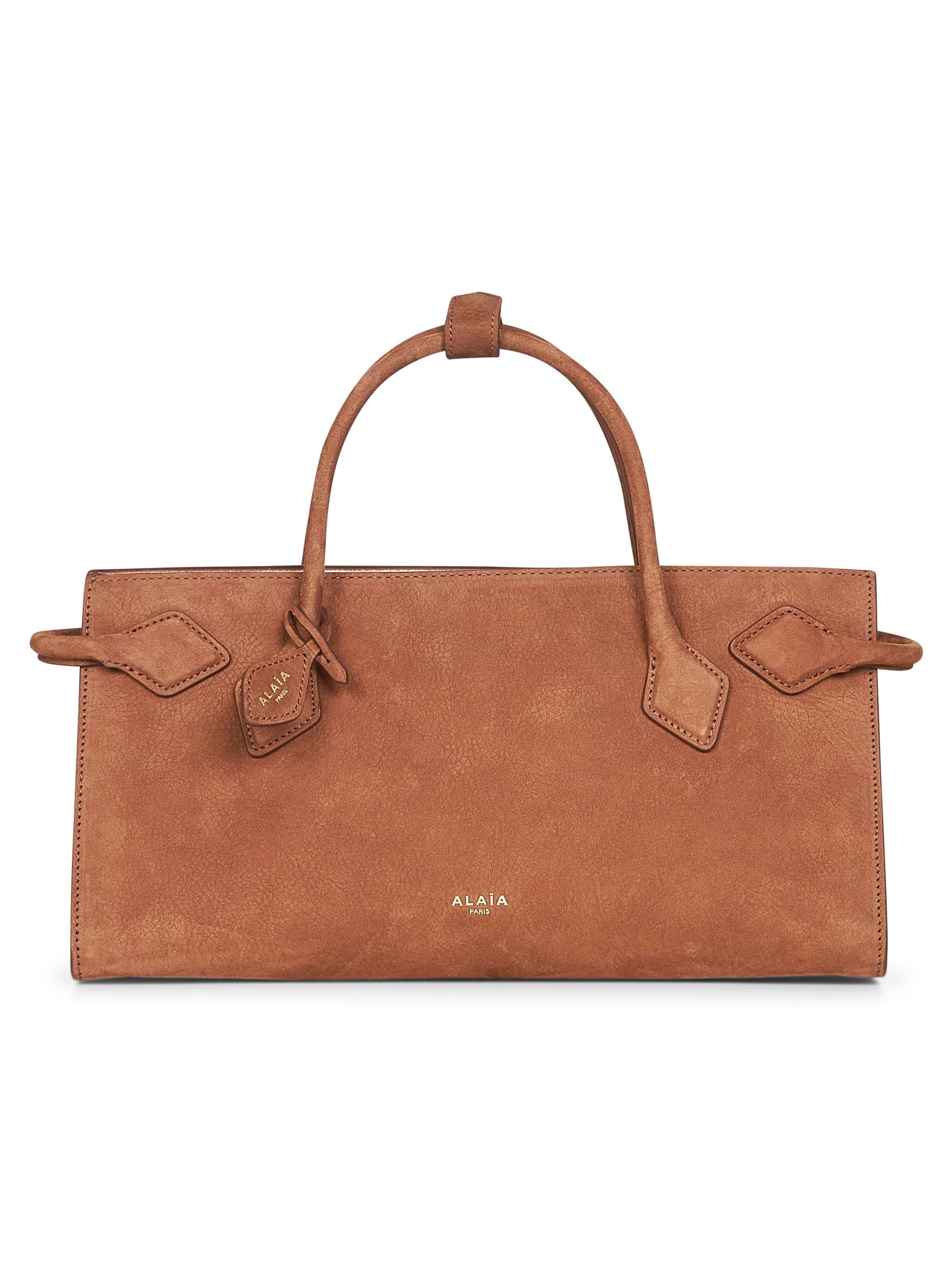 Alaïa Women Brown Le Teckel East West Tote Bag - 1