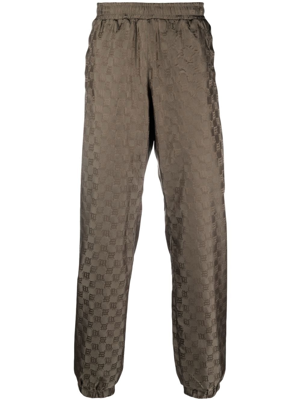 monogram-pattern trackpants - 1