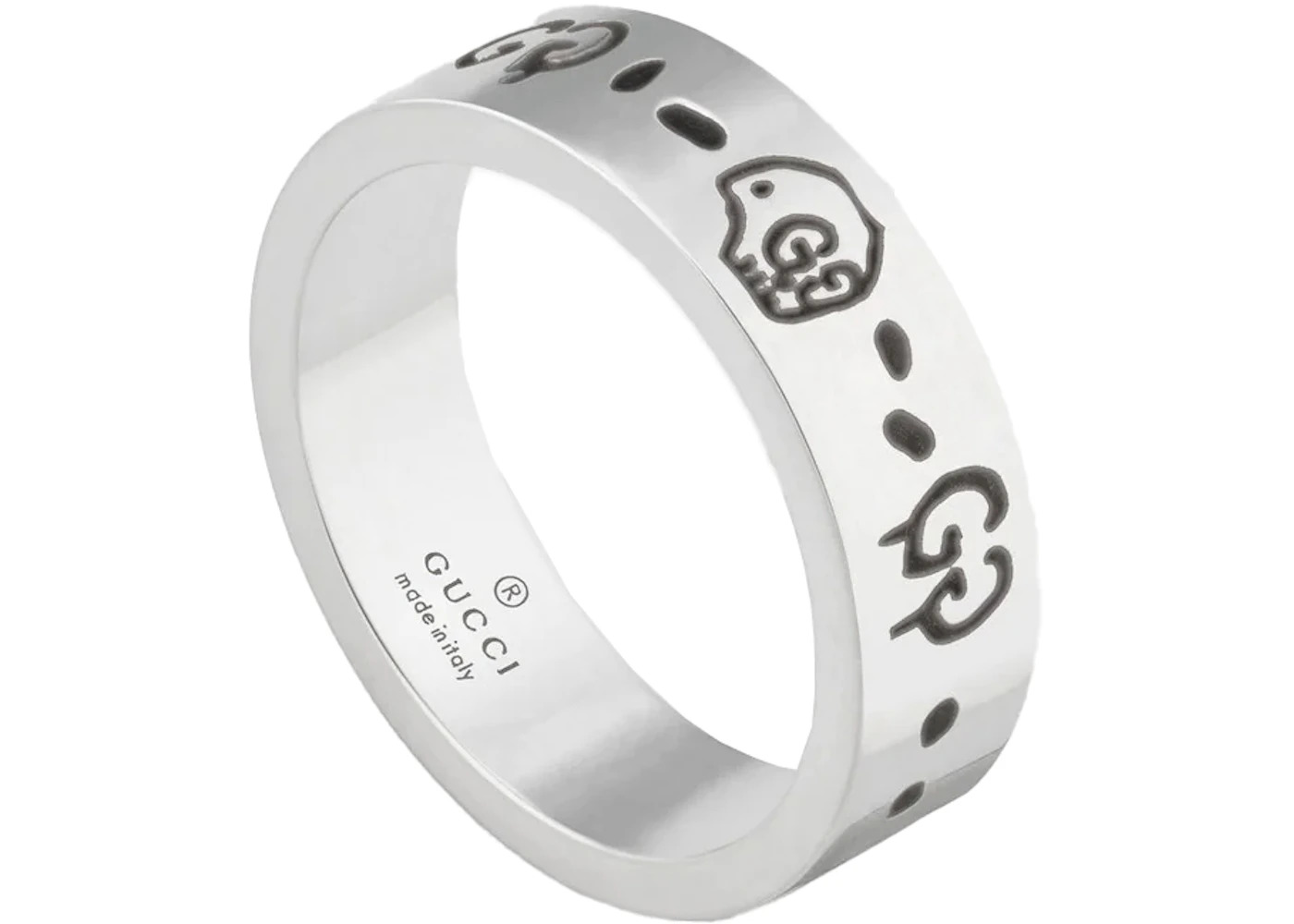 Gucci Ghost Ring Small Silver - 2