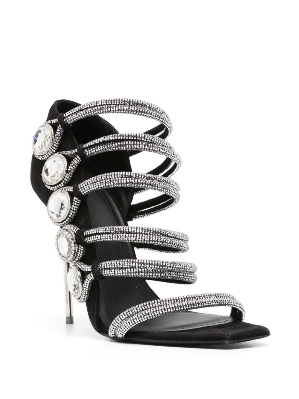 Uma 120mm crystal-embellished sandals - 2