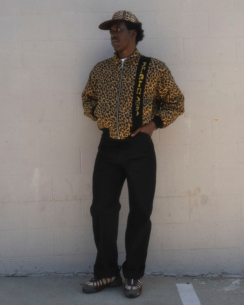 Twill Flight Jacket - Leopard 5