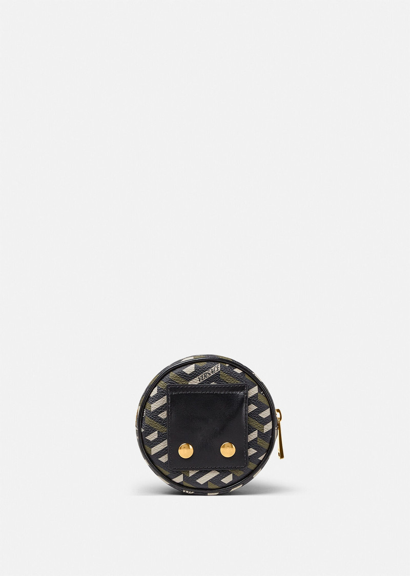 La Greca Signature Modular Round Pouch 3