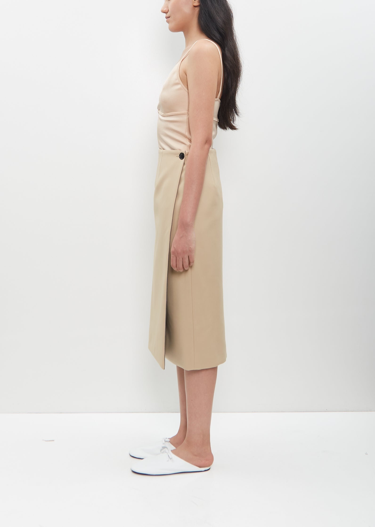 Reversible Midi Suit Skirt - 2