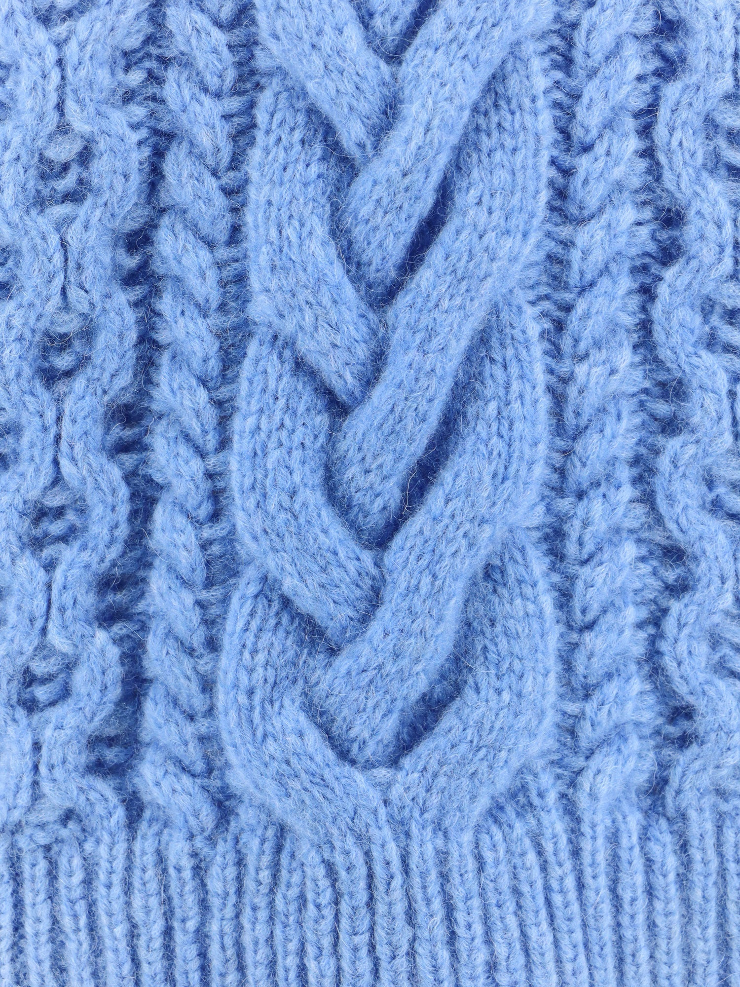 Bicolor Alpaca Blend Sweater - 4