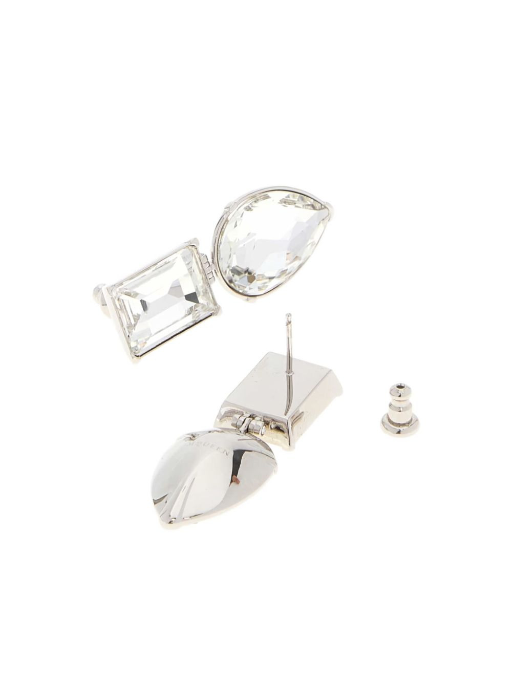 crystal-embellished earrings - 3