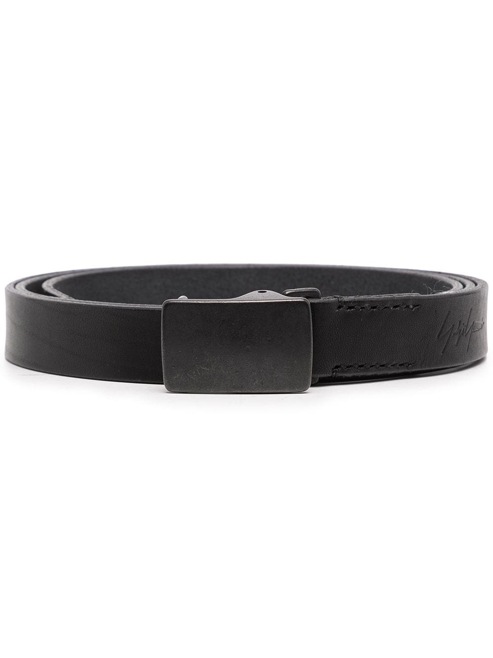 embossed-logo detail belt - 1