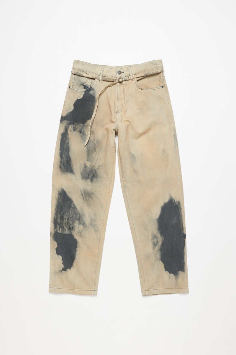 Loose fit jeans - 1991 Toj - Beige/black 10