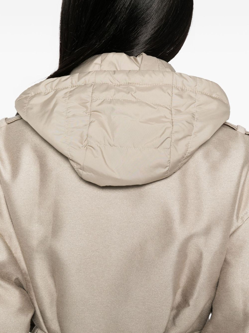 embroidered-logo jacket 5