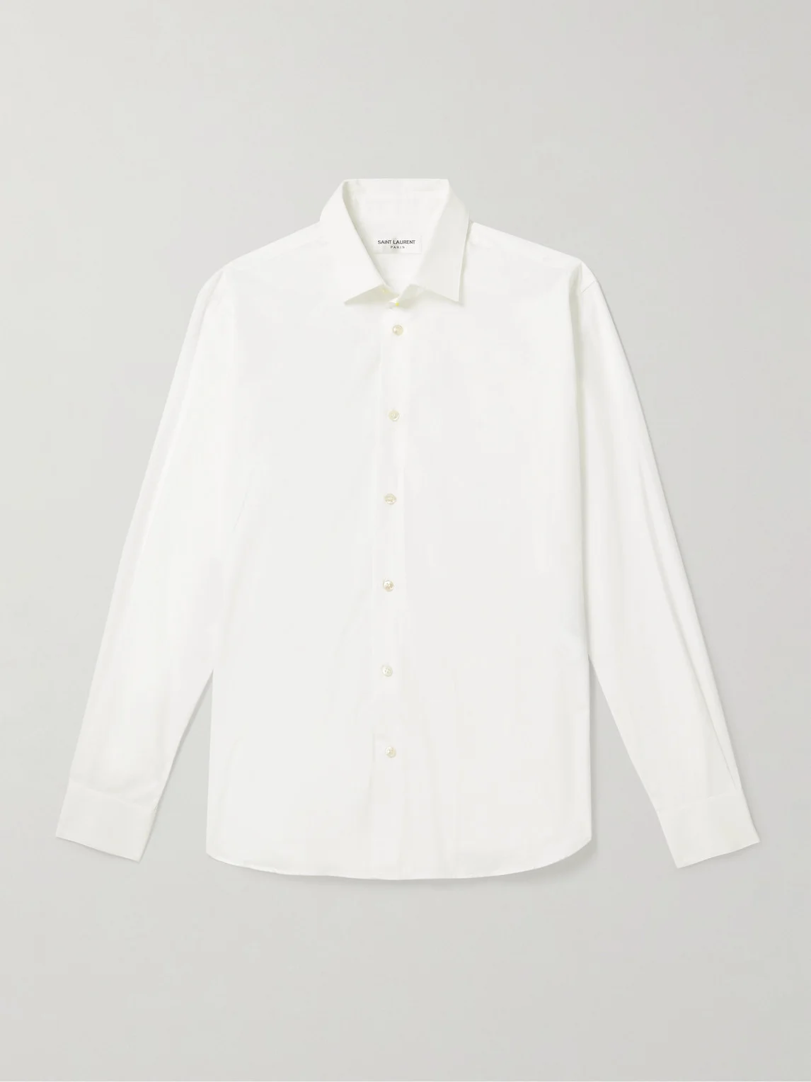 Slim-Fit Cotton-Poplin Shirt - 1