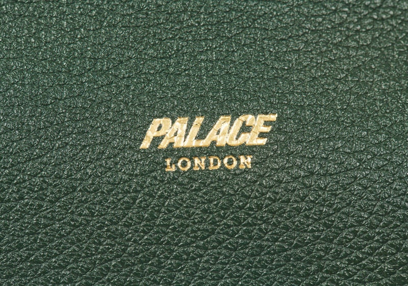 PALACE LEATHER BUM BAG GREEN 6