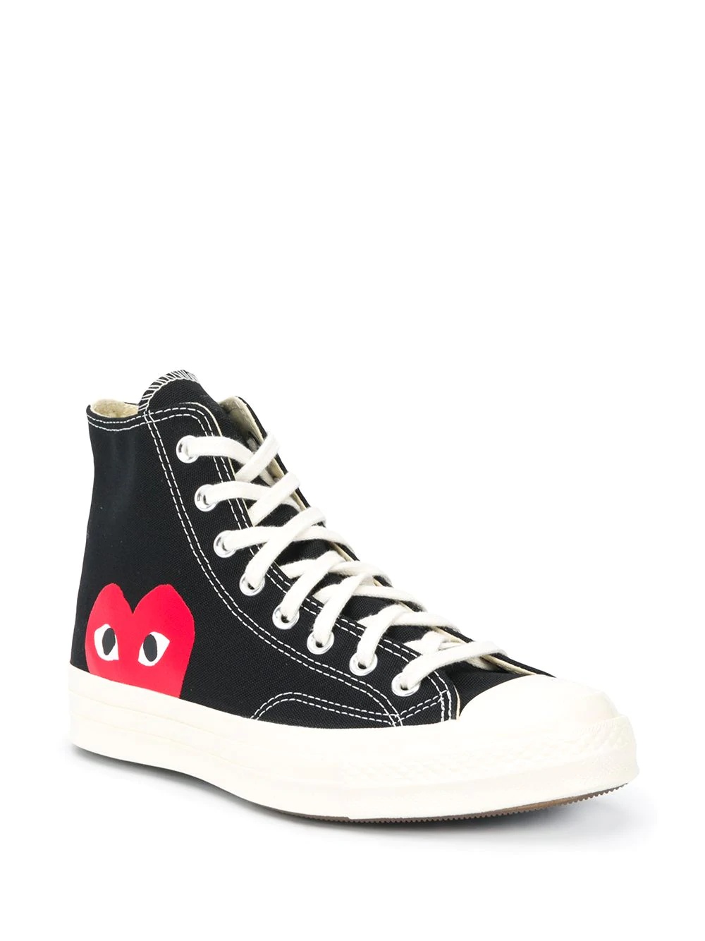 x Converse logo-print high top trainers - 2