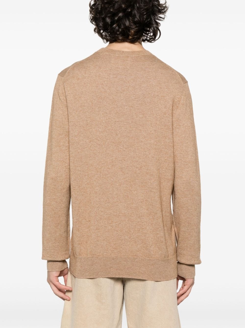 Evans logo-intarsia sweatshirt - 4