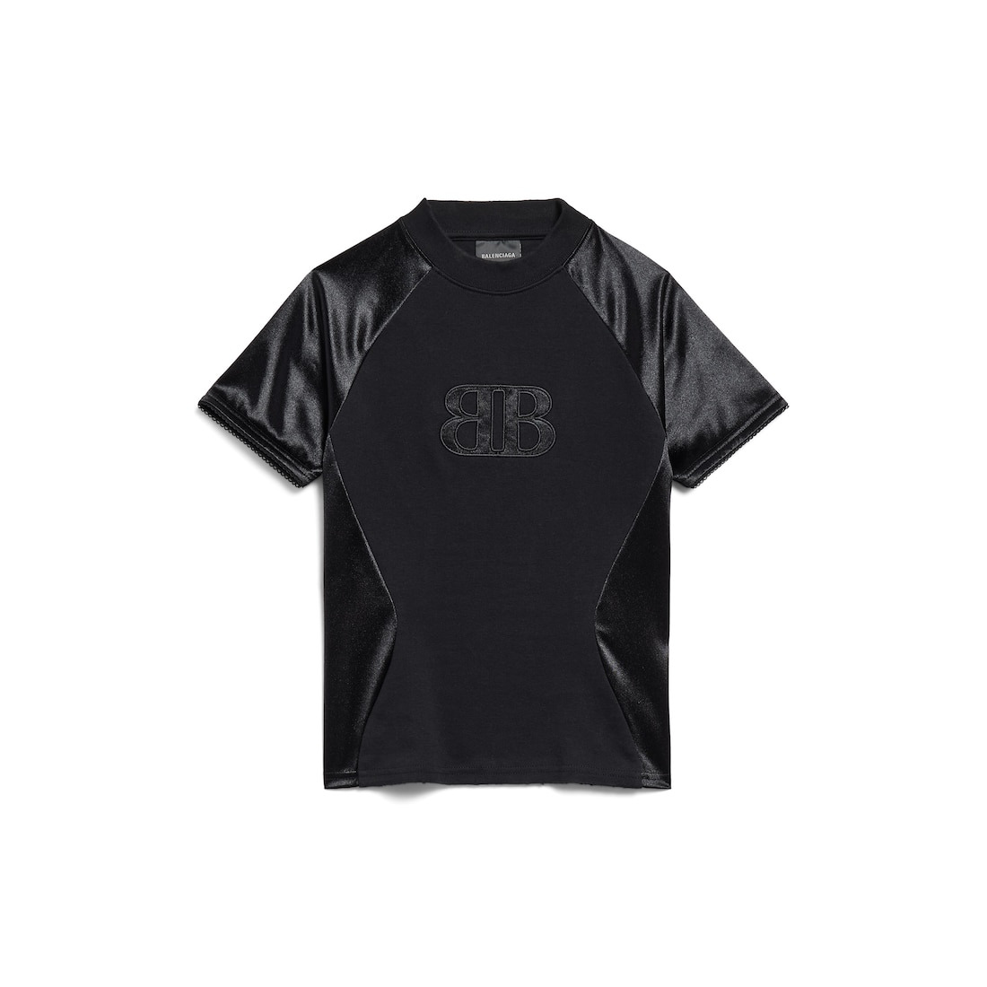 Women's Nano Bb Fitted Top in Black - 1