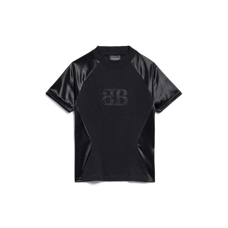 Women's Nano Bb Fitted Top in Black 1