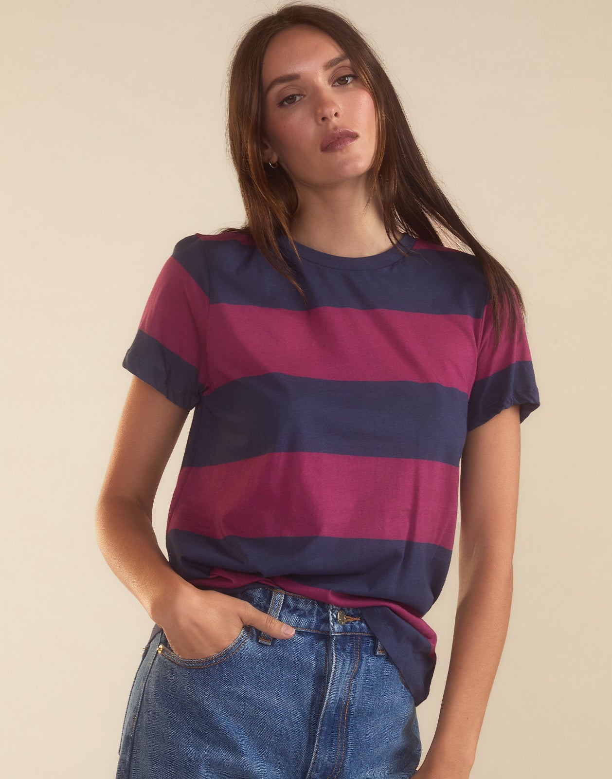 Striped Tee - 2