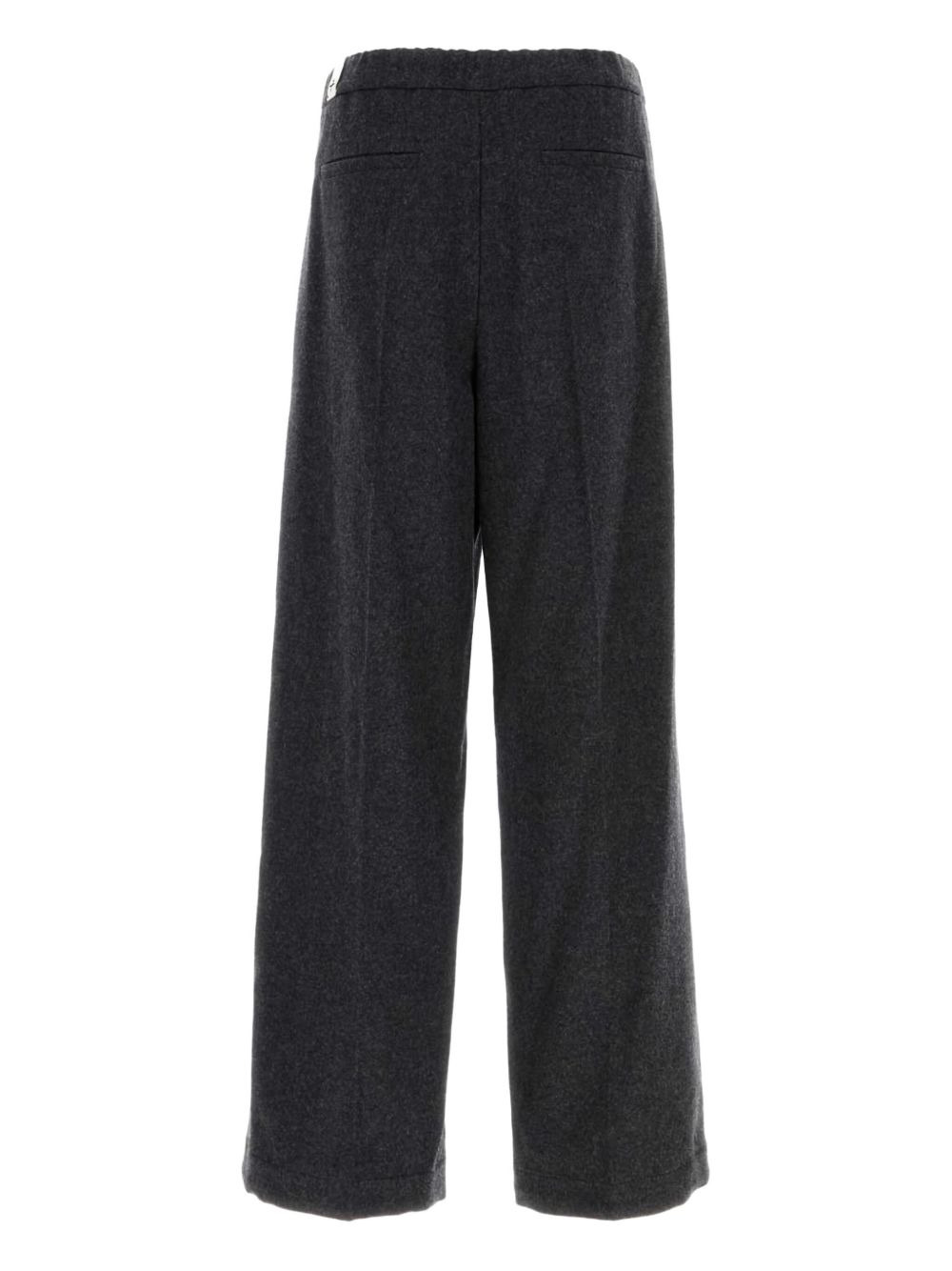 flannel wool trousers - 2