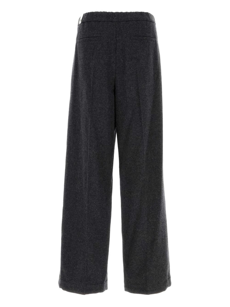 Jil Sander flannel wool trousers outlook
