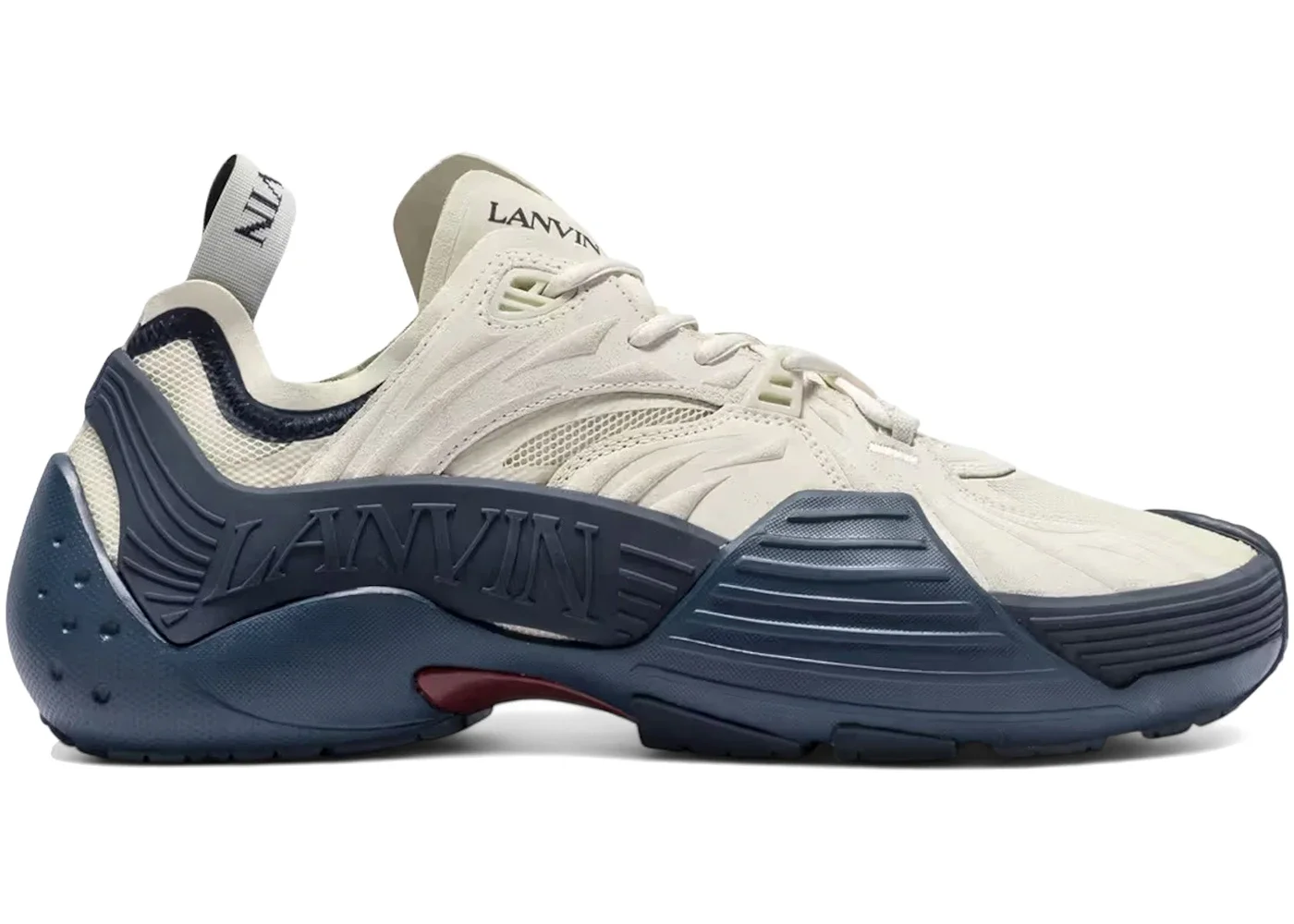Lanvin Flash-X Sneaker White Blue - 1