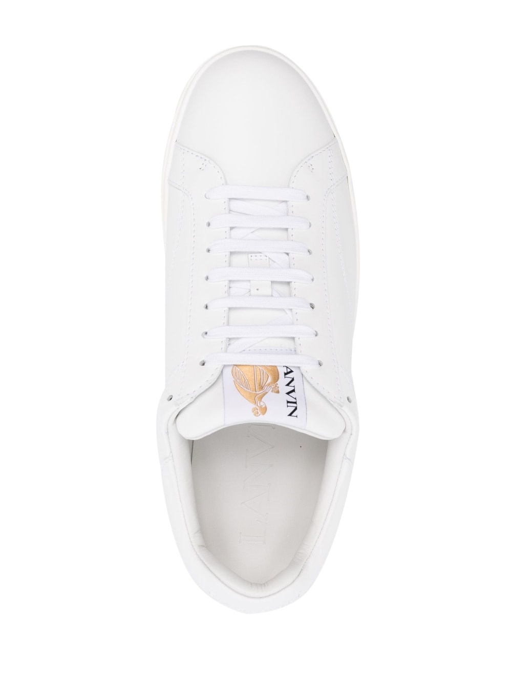DDB0 low-top leather trainers - 4