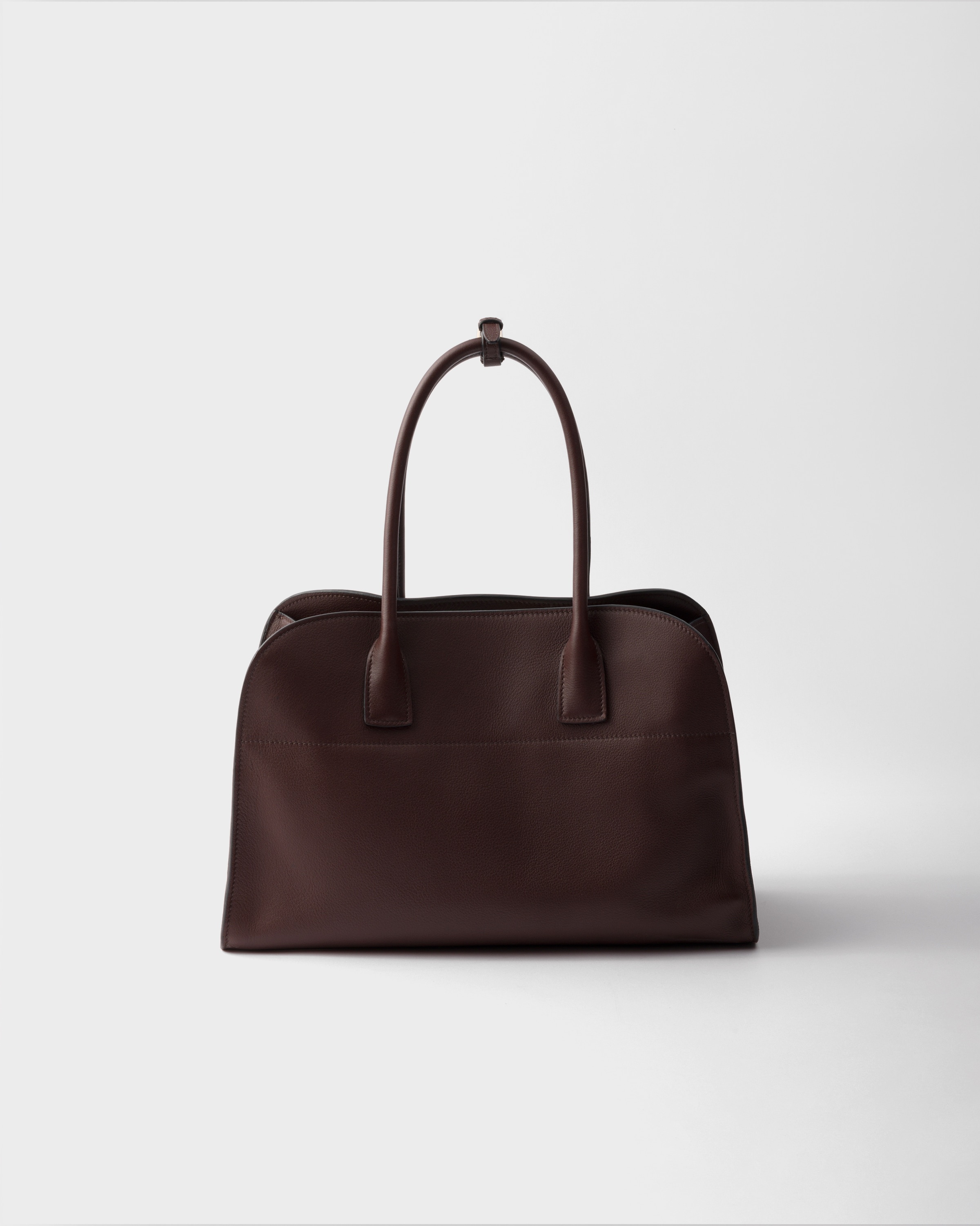 Large leather tote bag - 3