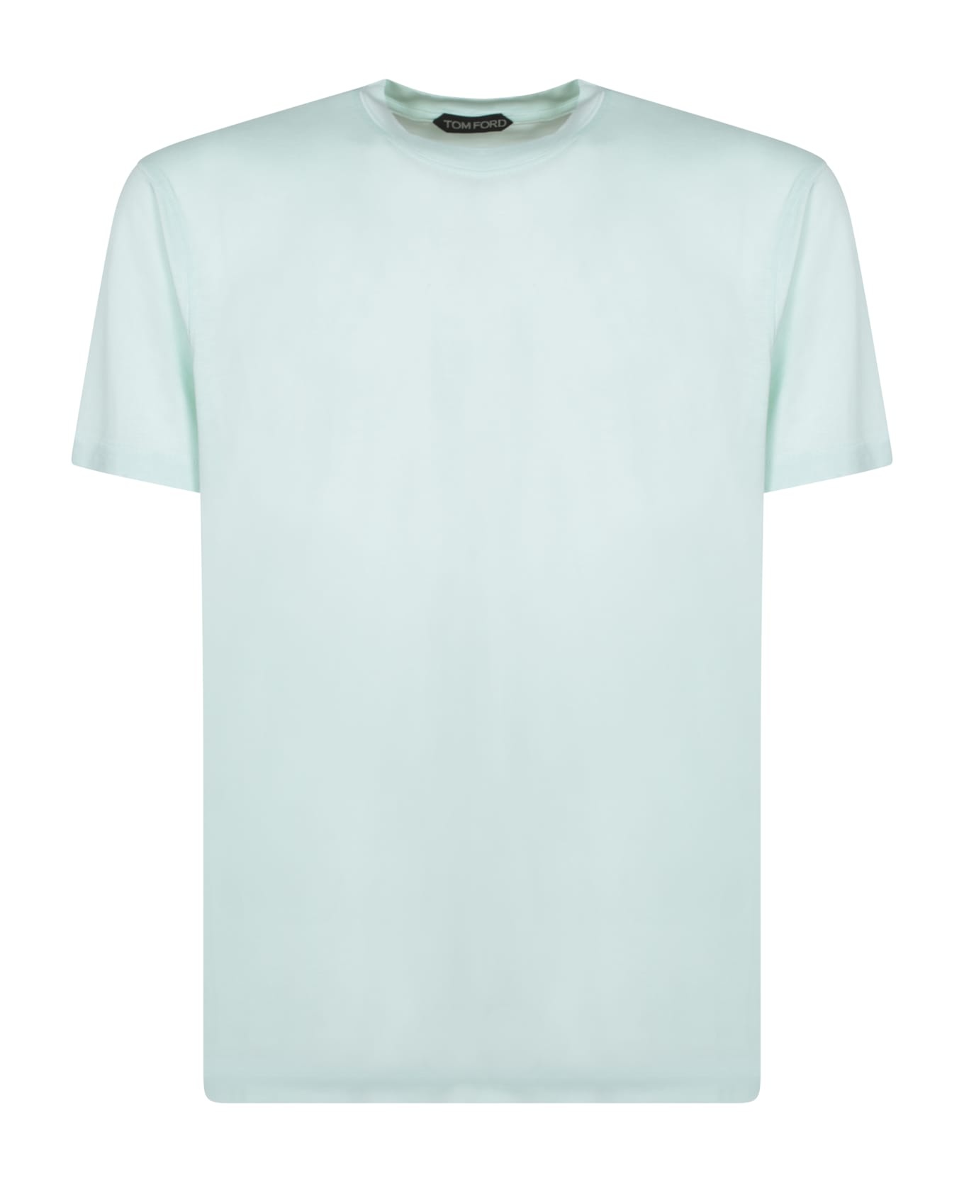 Sea Green Lyocell Blend T-shirt - 1