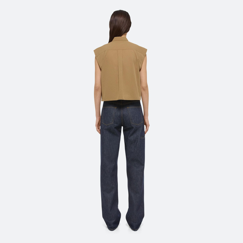 SLEEVELESS TUXEDO SHIRT 9