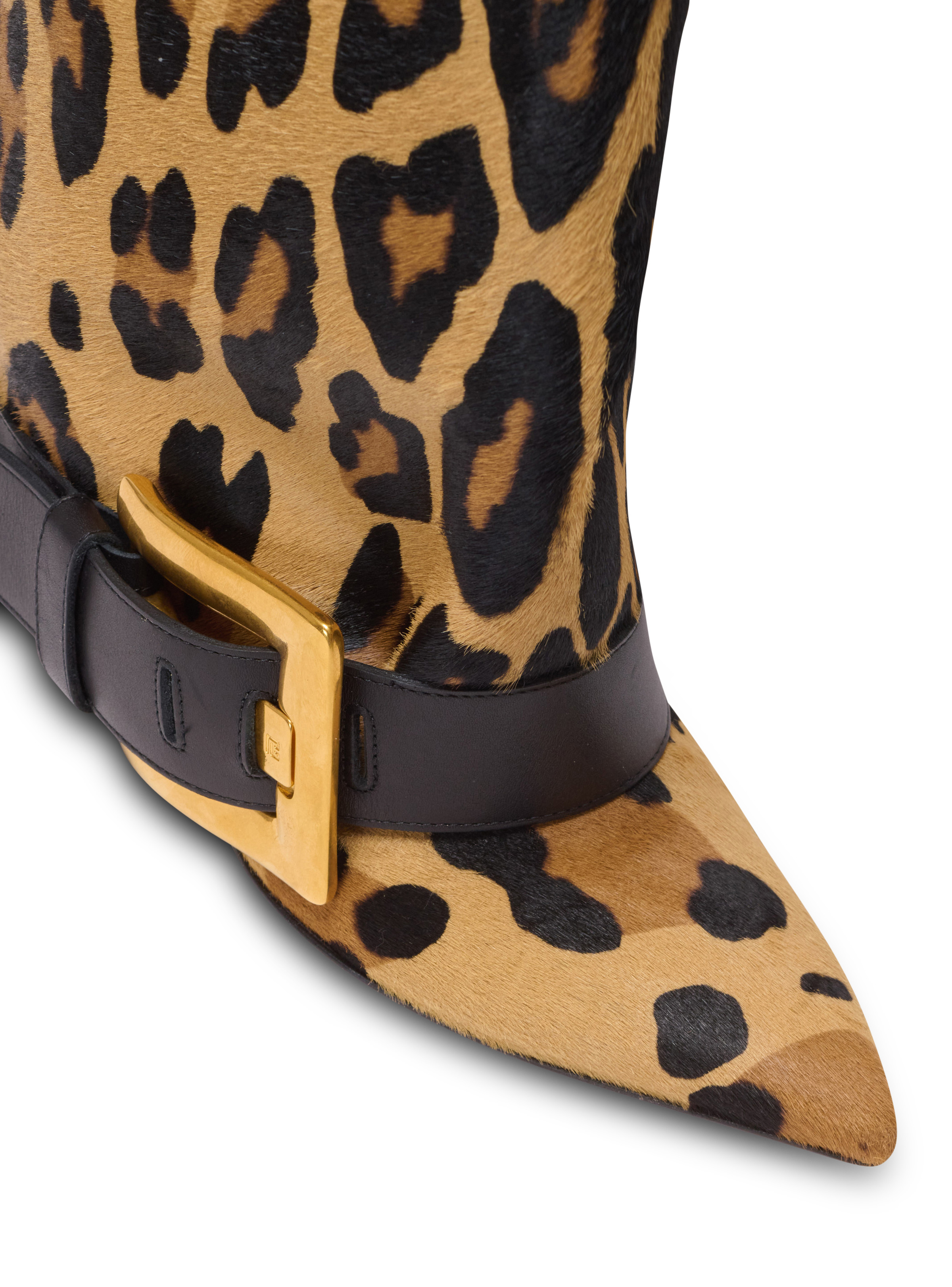 Anthem leopard print leather boots - 4