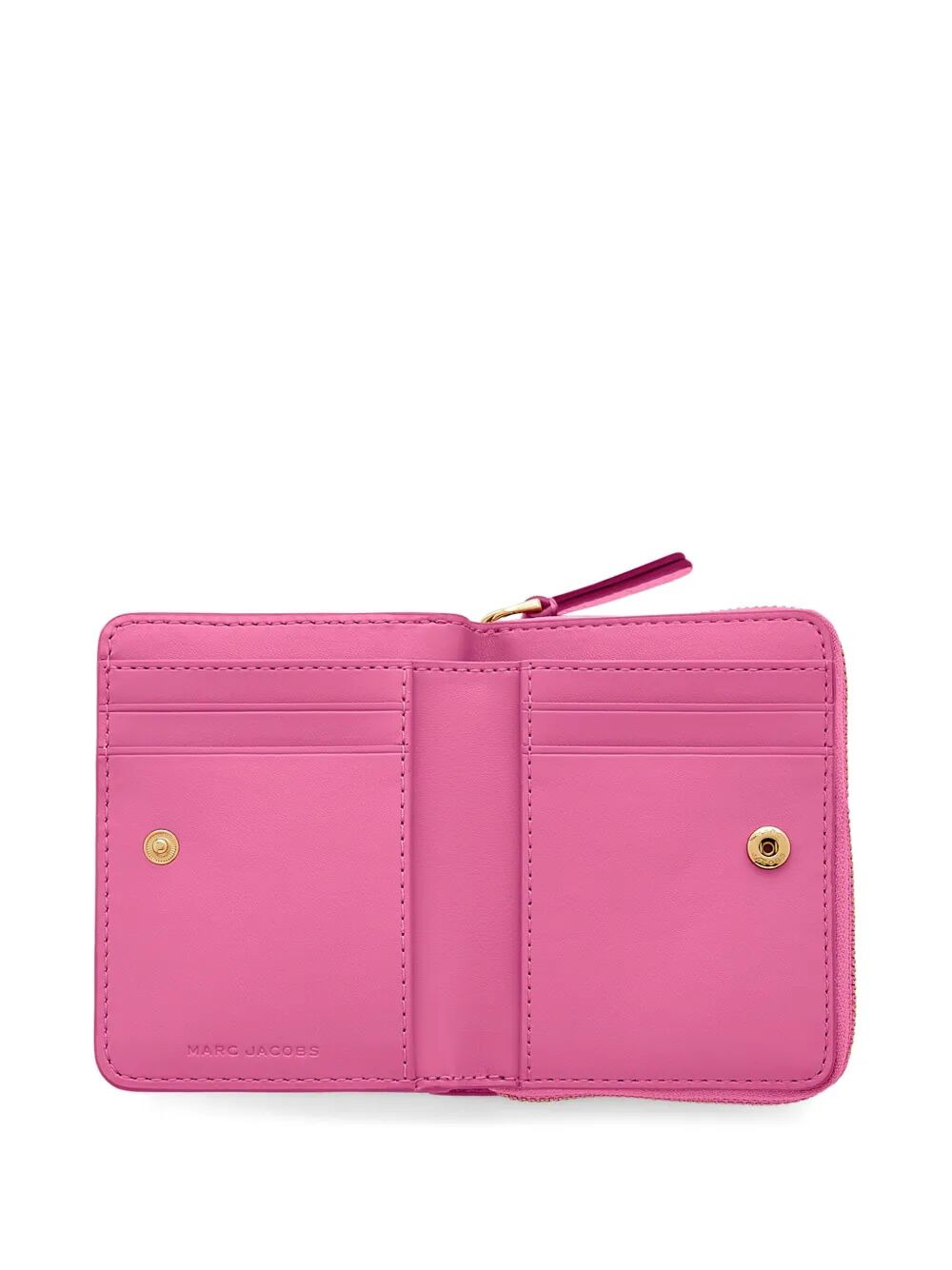 Marc Jacobs Women The Leather Mini Compact Wallet - 4