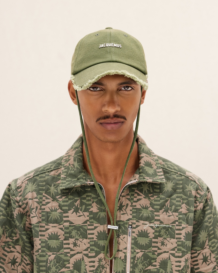 すぐ届く☆JACQUEMUS ☆LA CASQUETTE ARTICHAUT 要在庫確認 Jacquemus Off-White Le Chouchou 'La casquette Artichaut' Cap