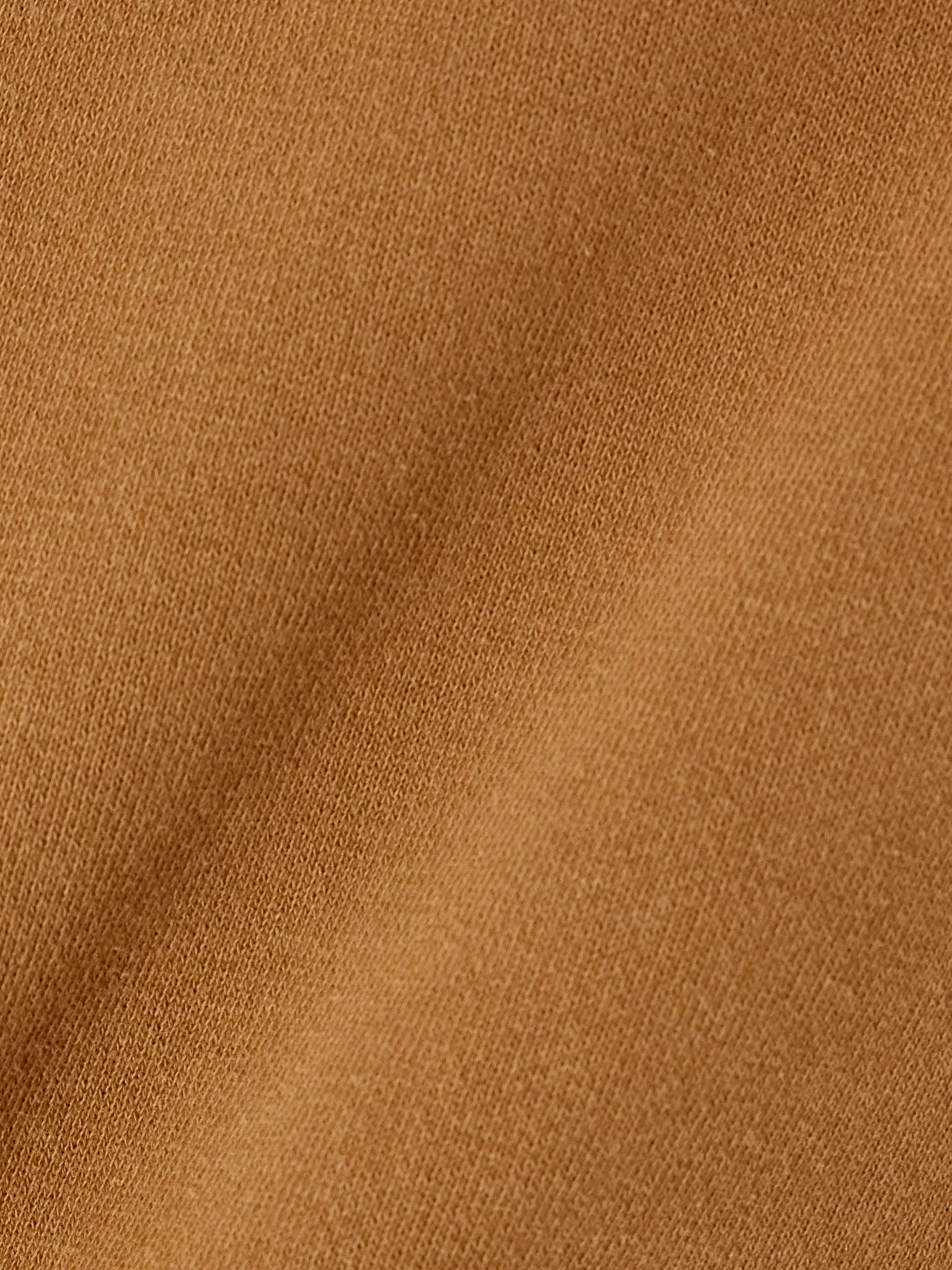 Balloon oversized cotton-jersey hoodie Brown - 4