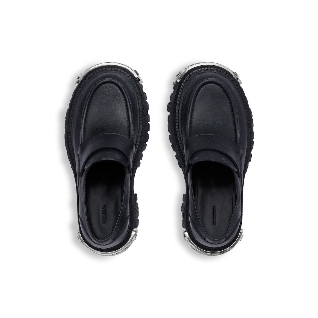 Men's Tractor Loafer  in Black - 6