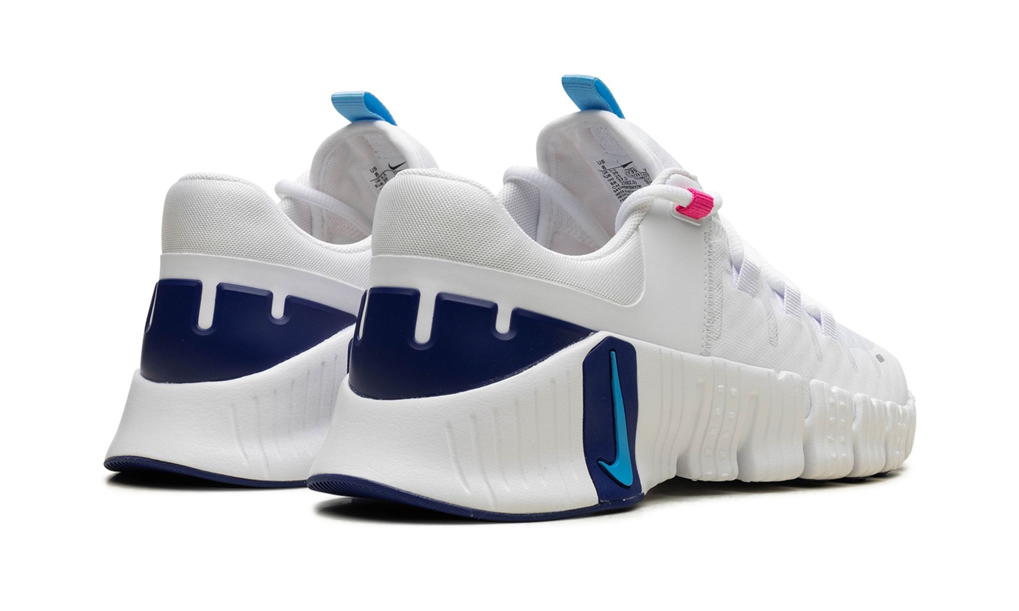 FREE METCON 5 WMNS "WHITE AQUARIUS BLUE" - 3