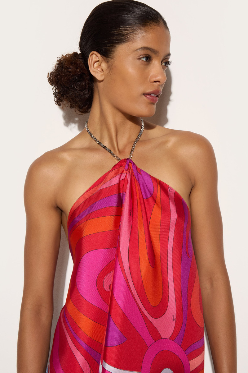 MARMO PRINT SILK TOP 5