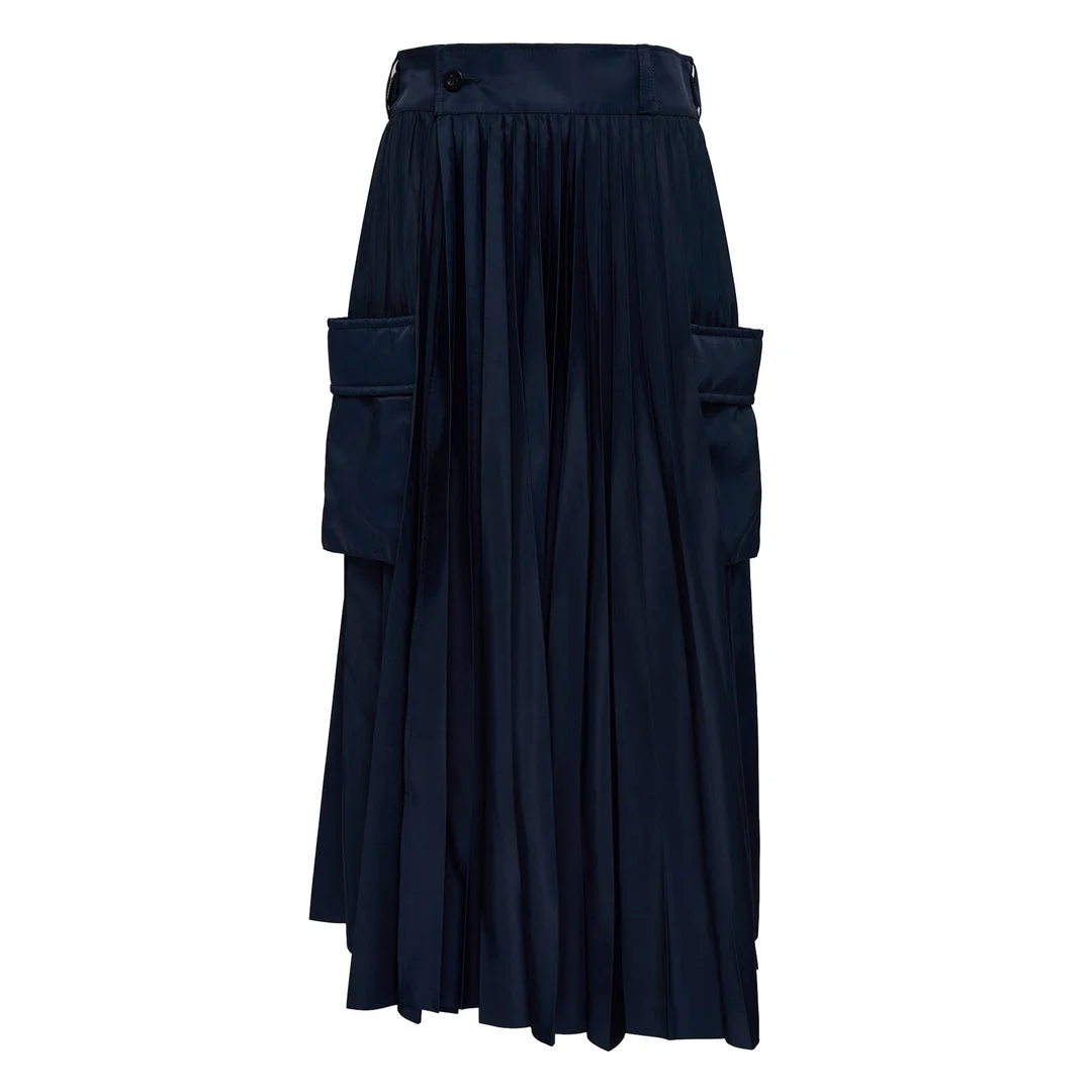 Nylon Twill Skirt - 1