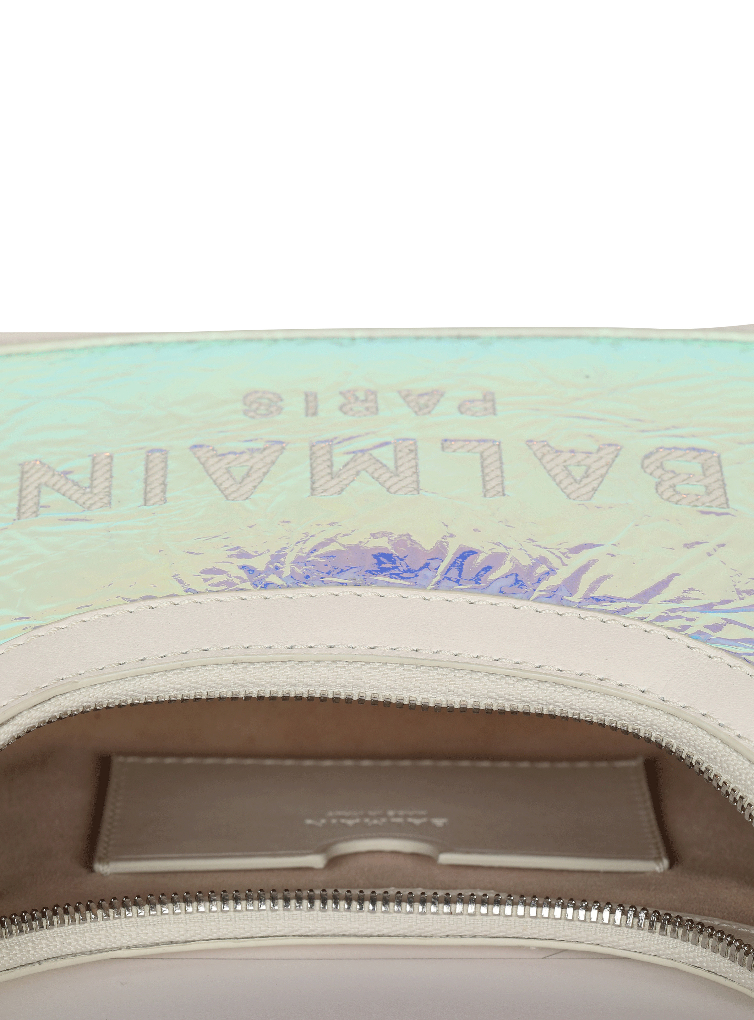 B-Army iridescent leather bag with leather inserts - 5