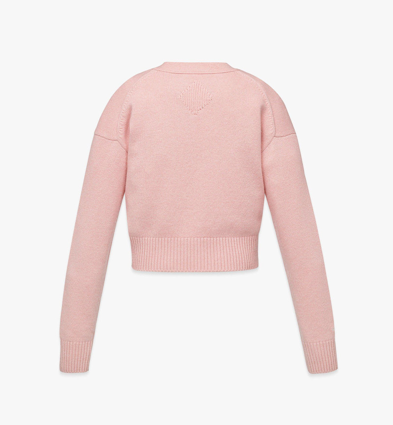 Laurel Cropped Cardigan in Wool and Recycled Cashmere 3