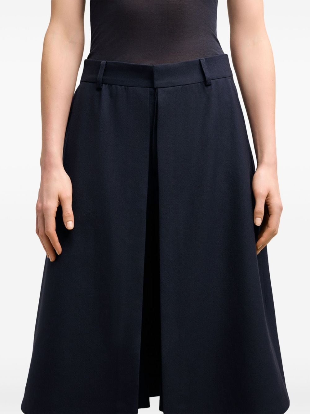 paneled knee-length shorts - 6