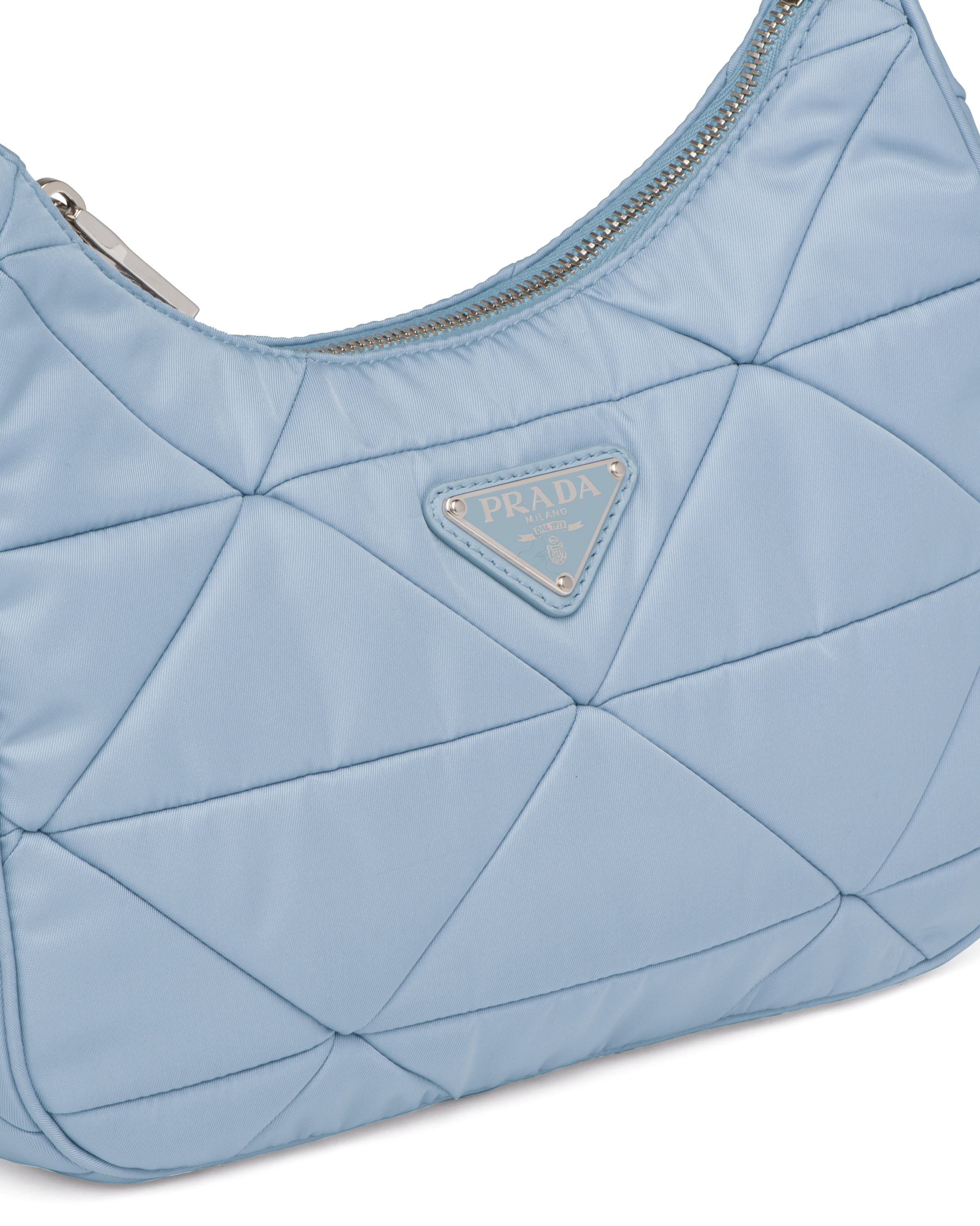 Re-Nylon padded hobo bag - 5