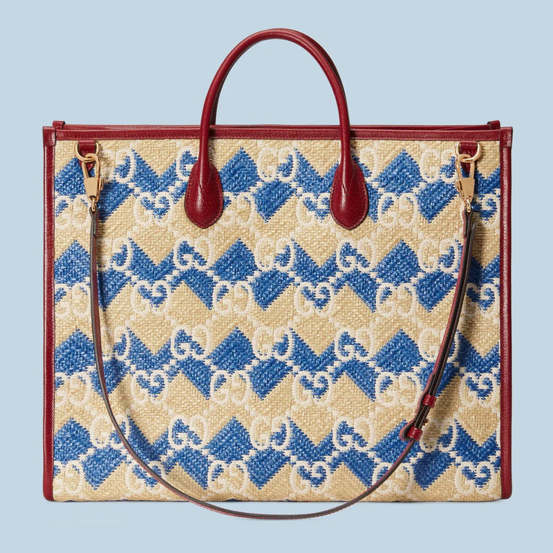 'The Hamptons' chevron striped tote bag 4