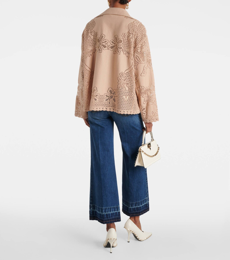 VGold guipure lace blouse 3