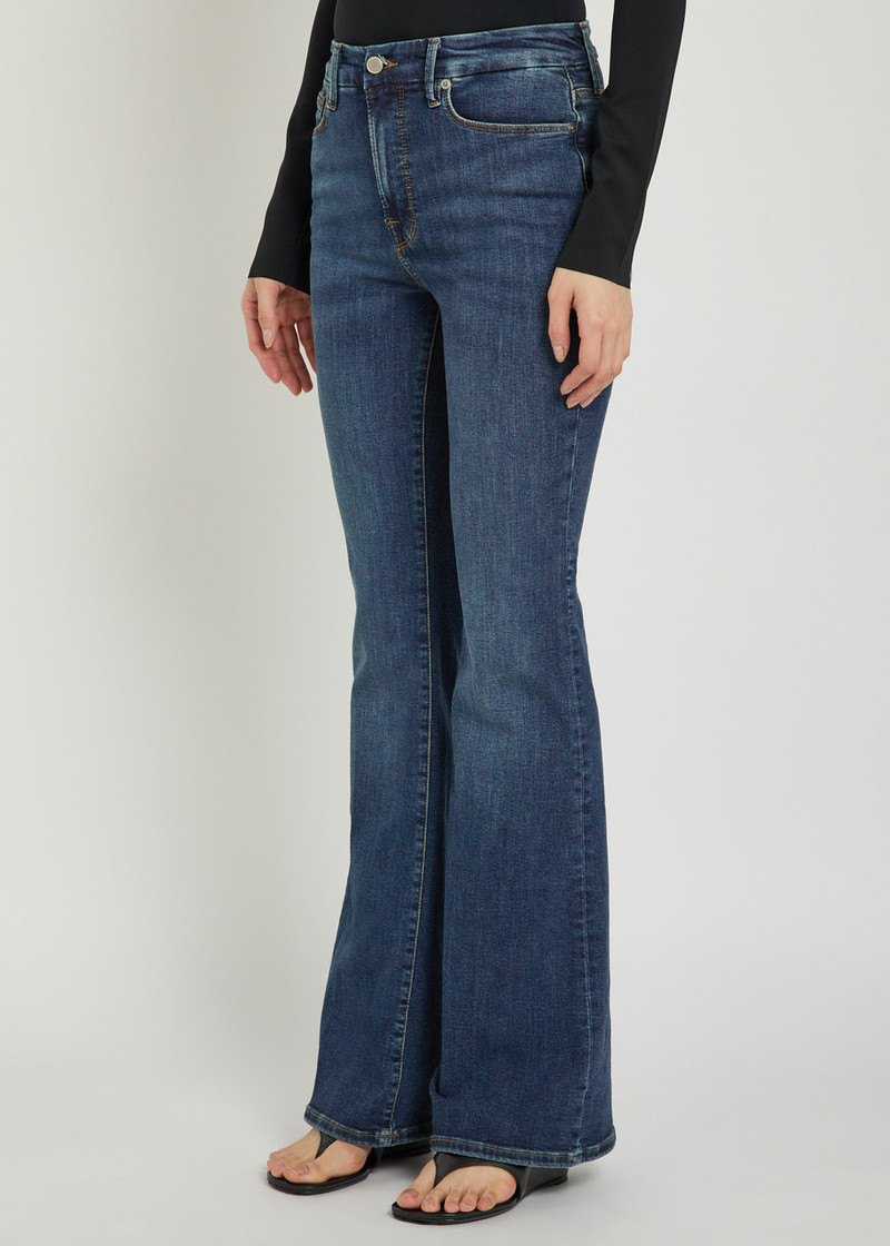 GOOD AMERICAN Good American Good Legs Skinny Flared-leg Jeans outlook