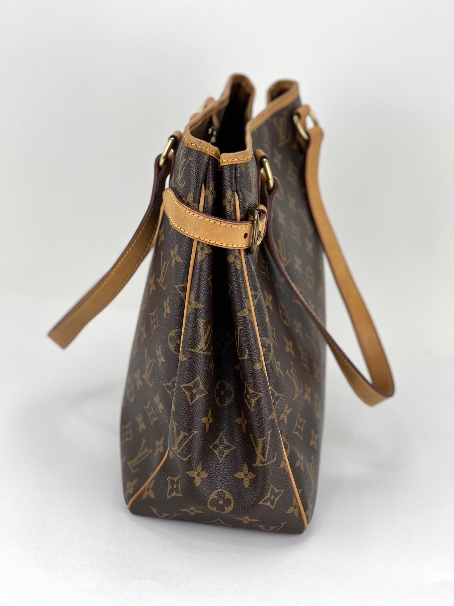 LOUIS VUITTON Monogram Batignolles Vertical Tote Bag M51153 LV Auth 45683  Cloth ref.969082 - Joli Closet