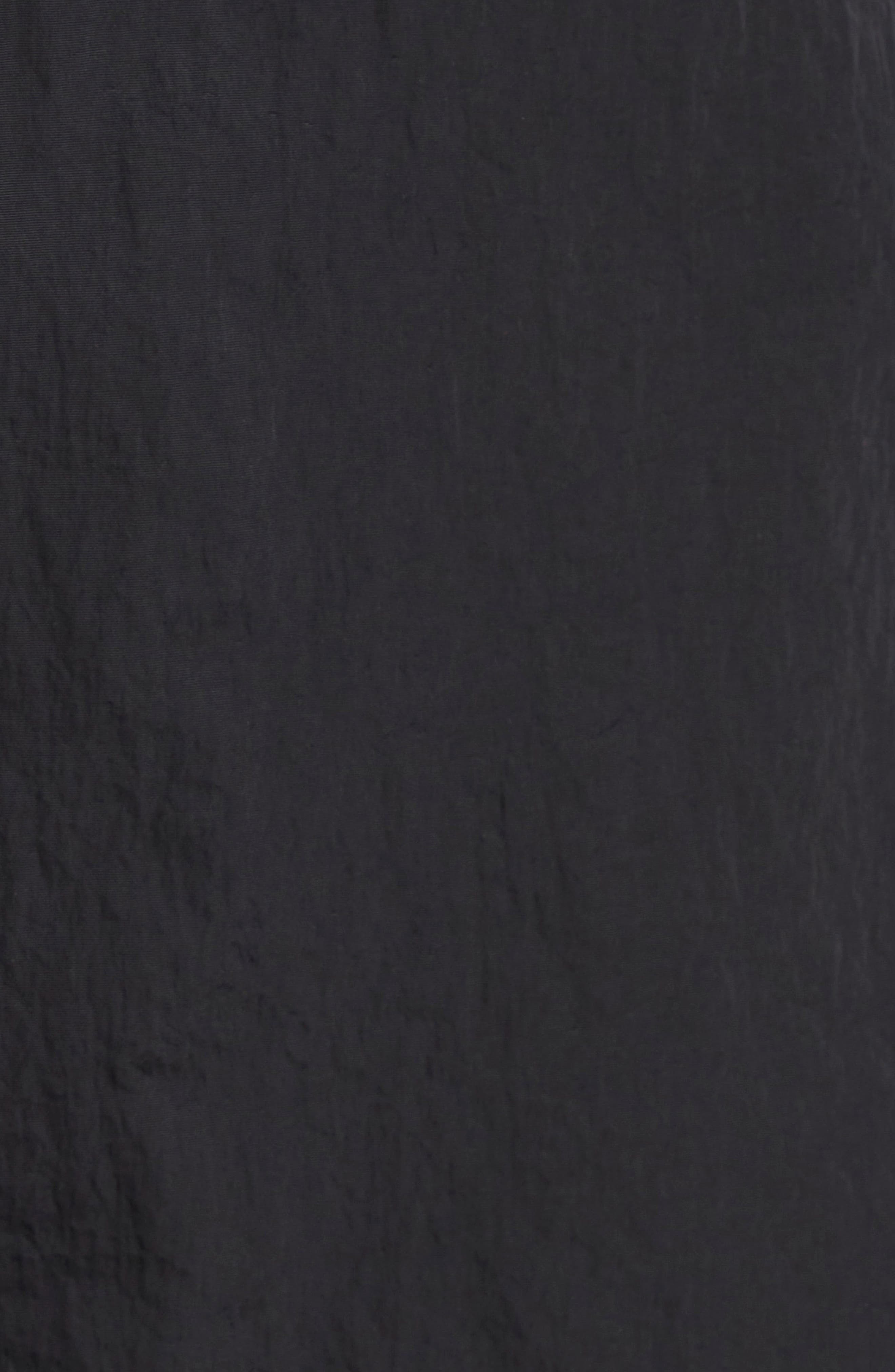 Moncler Crinkled Nylon Swim Trunks in Black at Nordstrom - 5