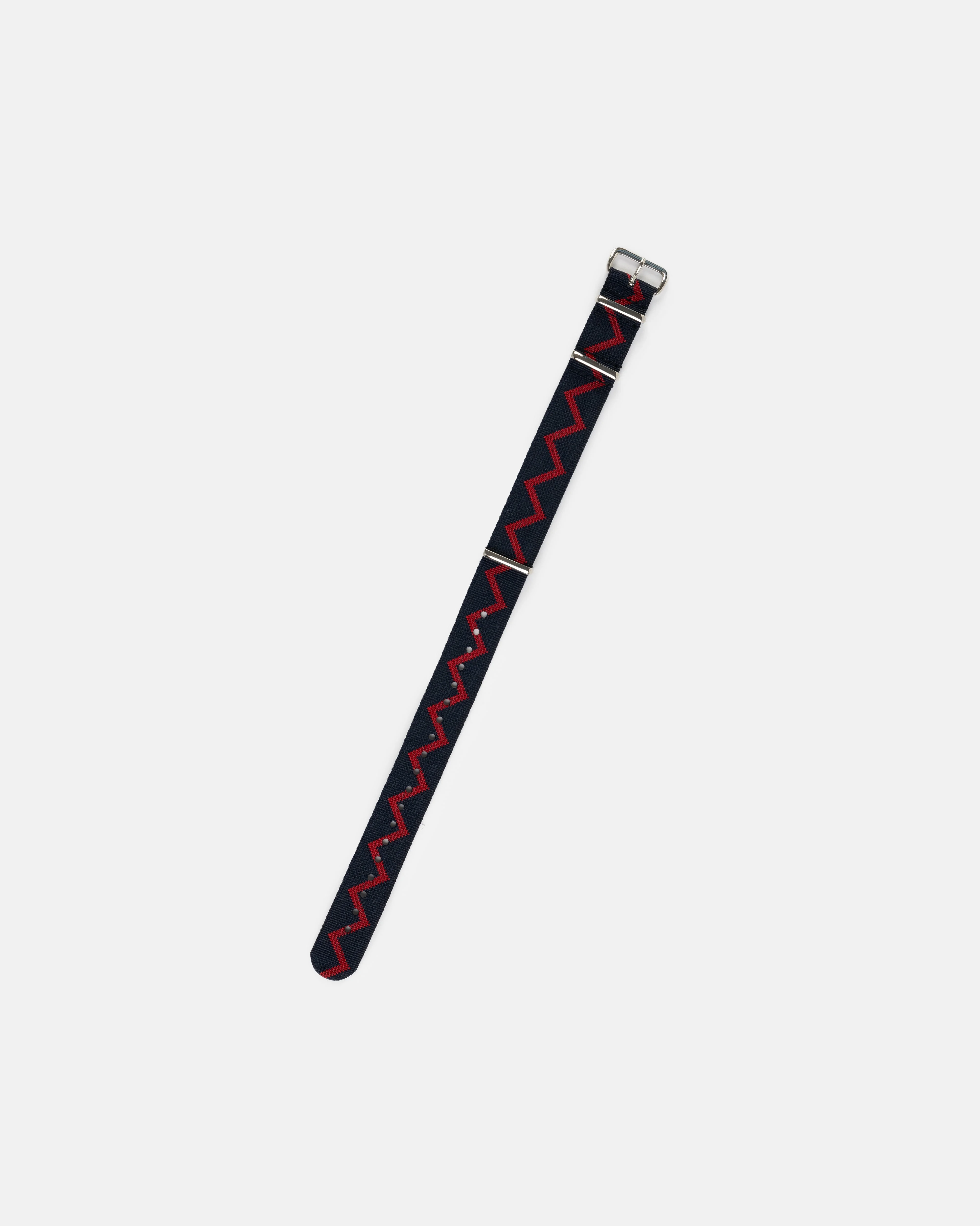 ROYAL ARTILLERY ZIG ZAG NYLON WATCH STRAP - 1