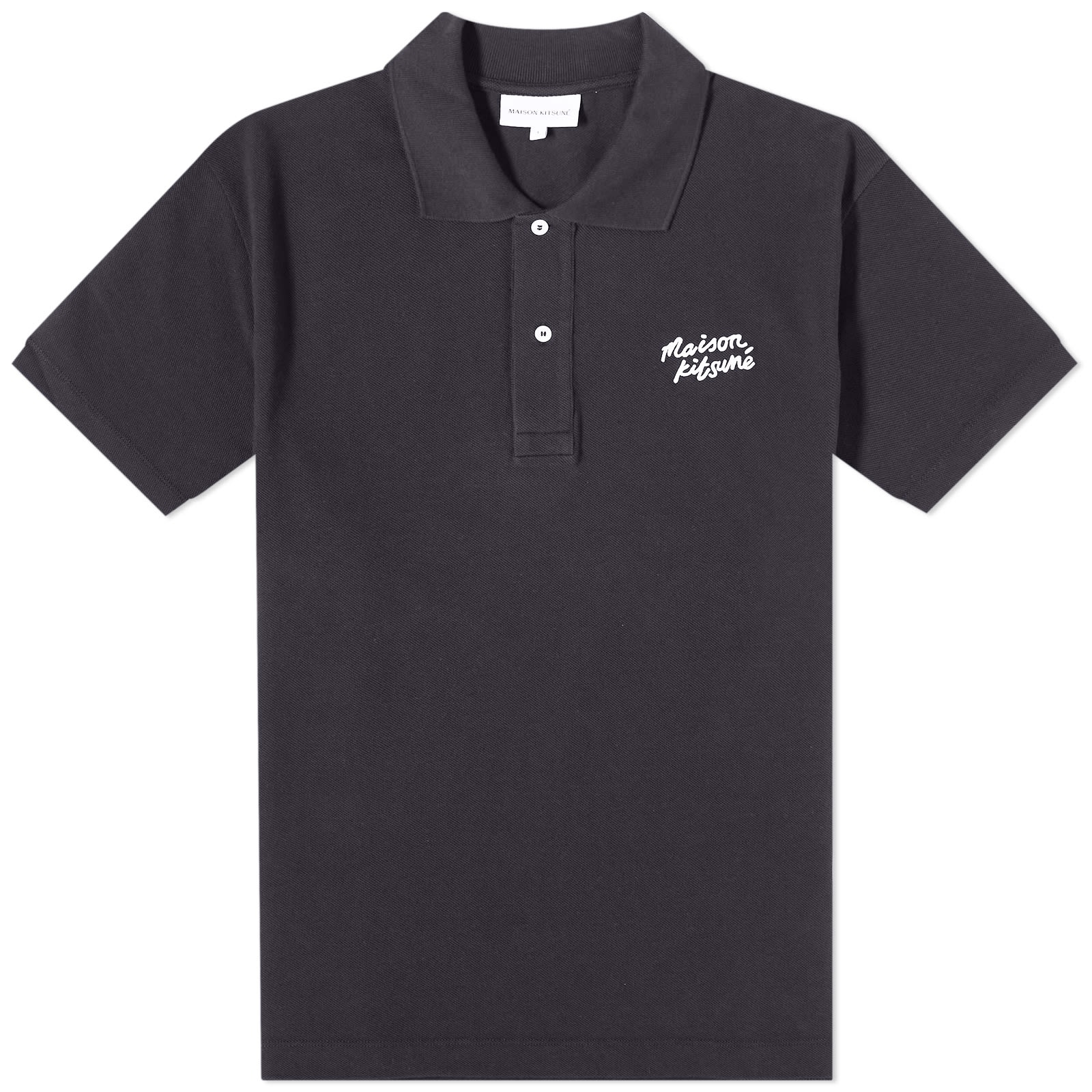 Maison Kitsune Handwriting Comfort Polo - 1