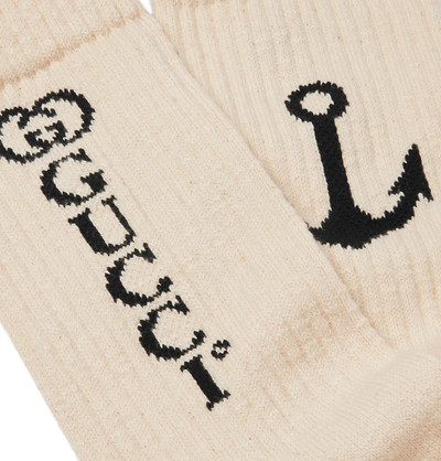 GUCCI Cotton-Blend Jacquard Socks outlook