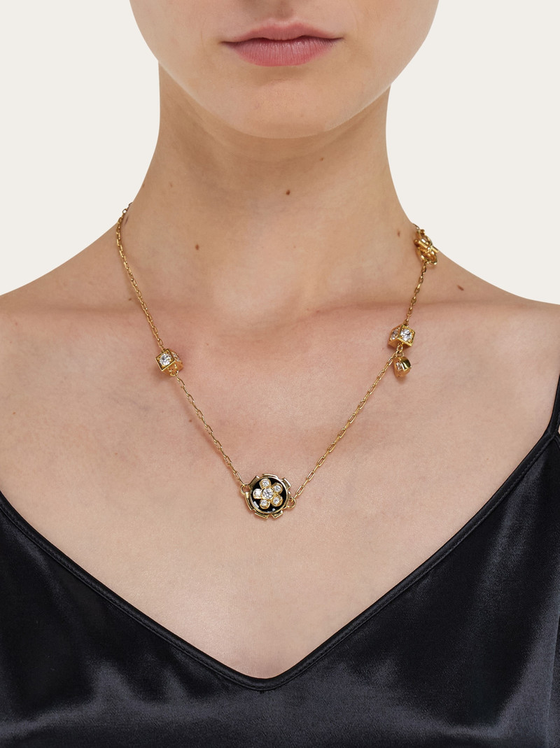 Charm long necklace 3